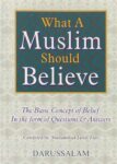 What A Muslim Should Believe