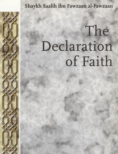 The Declaration Of Faith