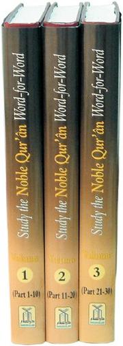 Study the Noble Quran Word for Word (3 Vol.)